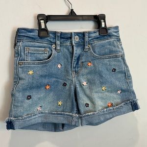 GAP Kids MIDI Jean Shorts Size 8